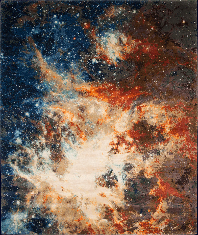 Illustration for article titled Skywalk Through Outer Space With These Celestial Carpets